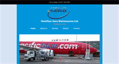 Desktop Screenshot of hamiltonaero.co.nz